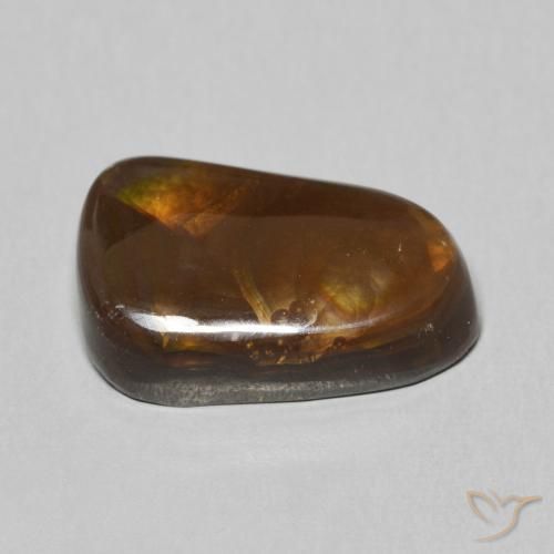 Agata di fuoco Multicolore naturale da 6.74 ct, Taglio a fantasia, Opaco