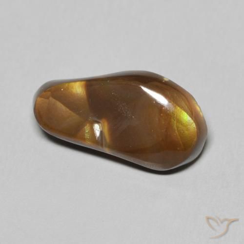 Agata di fuoco Multicolore naturale da 6.15 ct, Taglio a fantasia, Opaco