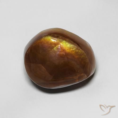4.08ct Naturale Multicolore Agata di fuoco, Taglio a fantasia, Opaco