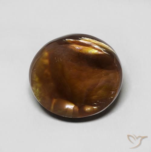 5.73ct Naturale Multicolore Agata di fuoco, Ovale, Opaco