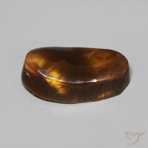 Agata di fuoco Multicolore naturale da 5.59 ct, Taglio a fantasia, Opaco