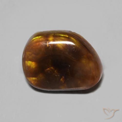 7.75ct Naturale Multicolore Agata di fuoco, Taglio a fantasia, Opaco