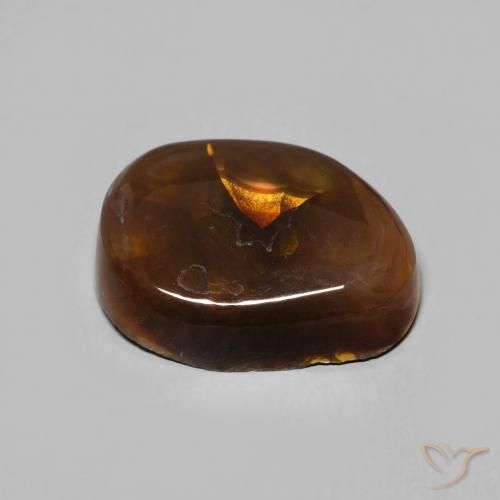 Agata di fuoco Multicolore naturale da 7.75 ct, Taglio a fantasia, Opaco