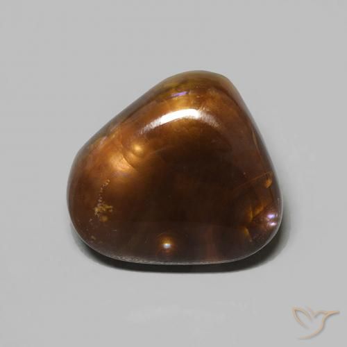 4.83ct Naturale Multicolore Agata di fuoco, Taglio a fantasia, Opaco