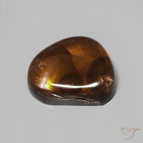 Agata di fuoco Multicolore naturale da 4.83 ct, Taglio a fantasia, Opaco