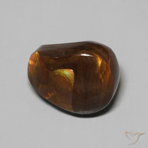 Agata di fuoco Multicolore naturale da 5.20 ct, Taglio a fantasia, Opaco