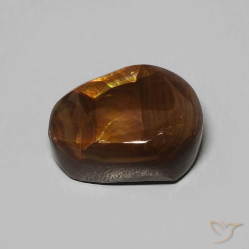 Agata di fuoco Multicolore naturale da 5.20 ct, Taglio a fantasia, Opaco
