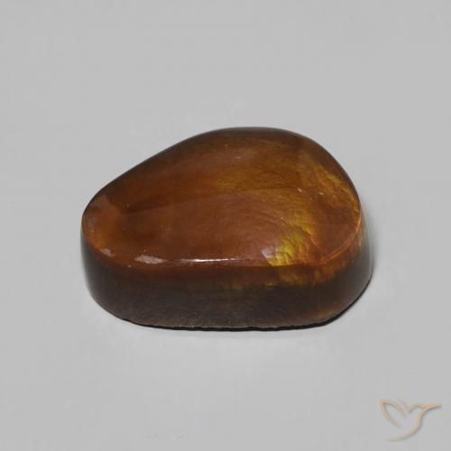 Agata di fuoco Multicolore naturale da 4.55 ct, Taglio a fantasia, Opaco