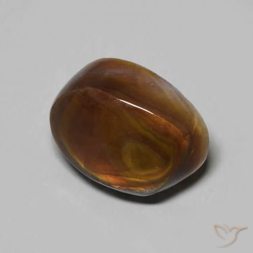Agata di fuoco Multicolore naturale da 4.80 ct, Taglio a fantasia, Opaco
