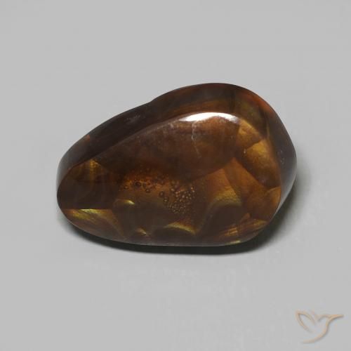 6.73ct Naturale Multicolore Agata di fuoco, Taglio a fantasia, Opaco