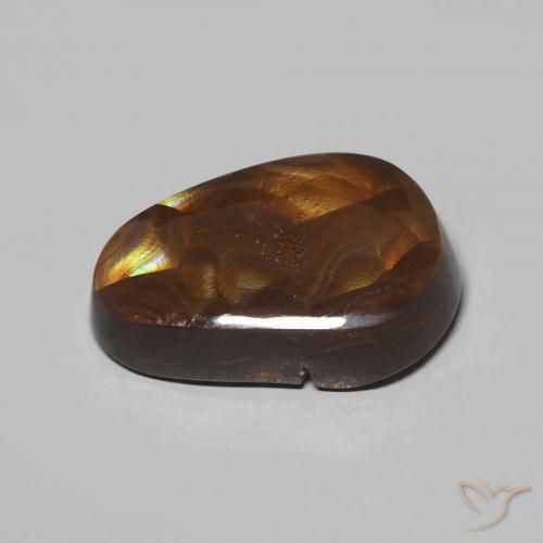 Agata di fuoco Multicolore naturale da 6.73 ct, Taglio a fantasia, Opaco