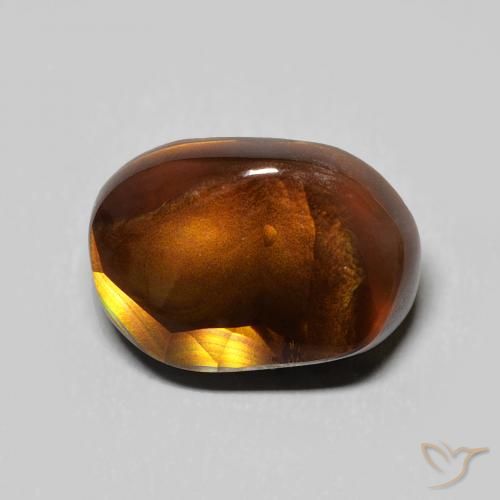 4.35ct Naturale Multicolore Agata di fuoco, Taglio a fantasia, Opaco