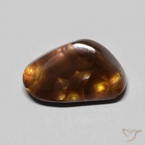 Agata di fuoco Multicolore naturale da 8.42 ct, Taglio a fantasia, Opaco