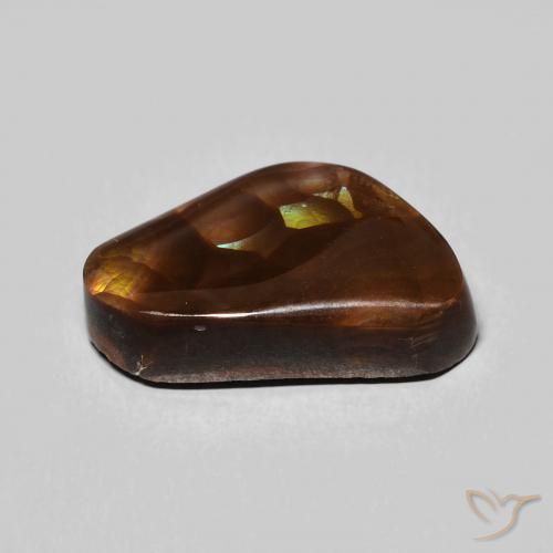 Agata di fuoco Multicolore naturale da 8.42 ct, Taglio a fantasia, Opaco