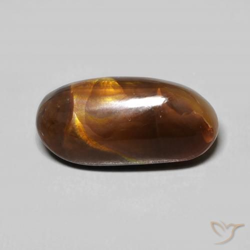 7.37ct Naturale Multicolore Agata di fuoco, Taglio a fantasia, Opaco