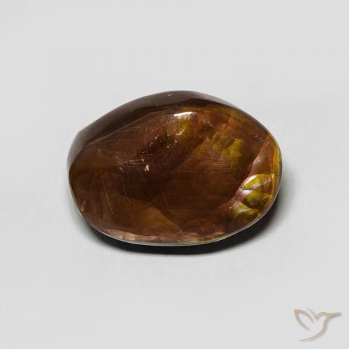4.51ct Naturale Multicolore Agata di fuoco, Taglio a fantasia, Opaco