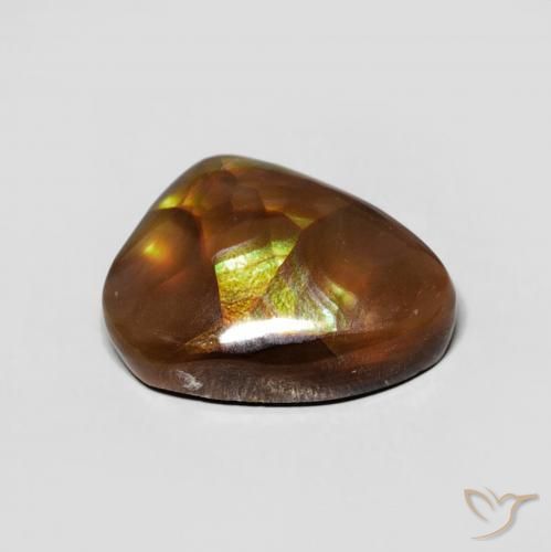 Agata di fuoco Multicolore naturale da 4.22 ct, Taglio a fantasia, Opaco
