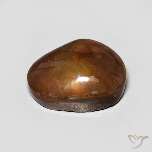 Agata di fuoco Multicolore naturale da 6.64 ct, Taglio a fantasia, Opaco