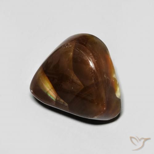 Agata di fuoco Multicolore naturale da 6.59 ct, Taglio a fantasia, Opaco