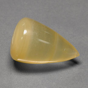 Opale di fuoco naturale giallo da 15,12 ct, trasparente, trasparente/traslucido