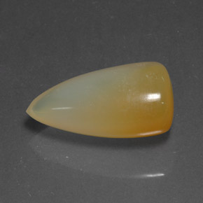 Opale di fuoco naturale arancione da 14,68 ct, trasparente, trasparente/traslucido