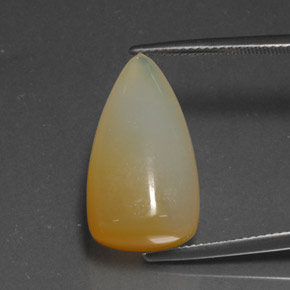 Opale di fuoco naturale arancione da 14,68 ct, trasparente, trasparente/traslucido