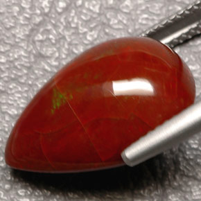 Opale di fuoco Multicolore naturale da 9.01 ct, Forma a pera, Opaco