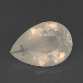 Opale di fuoco naturale giallo da 3,25 ct, trasparente, trasparente/traslucido