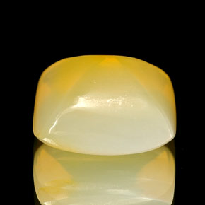 Opale di fuoco naturale giallo da 2,45 ct, trasparente, trasparente/traslucido