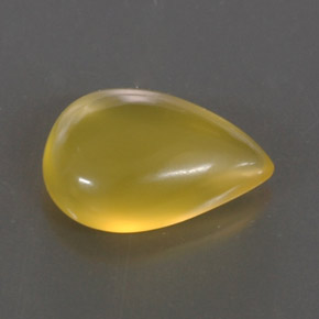 Opale di fuoco naturale giallo da 2,06 ct, trasparente, trasparente/traslucido