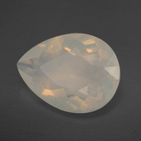 Opale di fuoco naturale giallo da 4,41 ct, trasparente, trasparente/traslucido
