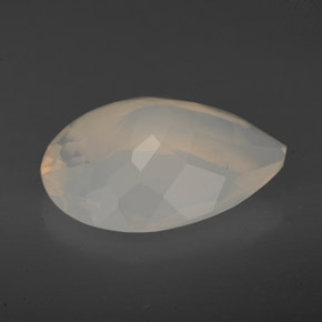 Opale di fuoco naturale giallo da 4,41 ct, trasparente, trasparente/traslucido