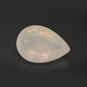 Opale di fuoco naturale giallo da 4,60 ct, trasparente, trasparente/traslucido