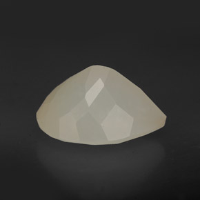 Opale di fuoco naturale giallo da 3,34 ct, trasparente, trasparente/traslucido