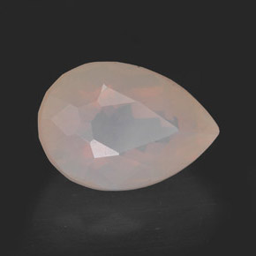 Opale di fuoco naturale giallo da 3,45 ct, trasparente, trasparente/traslucido