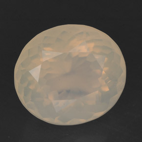 Opale di fuoco Bianco giallo naturale da 4.88 ct, Trasparente, Trasparente/Traslucido