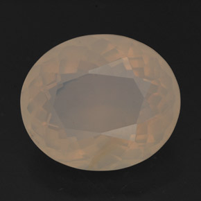 Opale di fuoco naturale giallo da 5,63 ct, trasparente, trasparente/traslucido