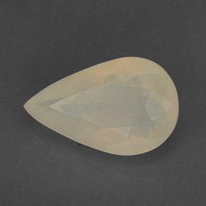 Opale di fuoco naturale giallo da 5,48 ct, trasparente, trasparente/traslucido