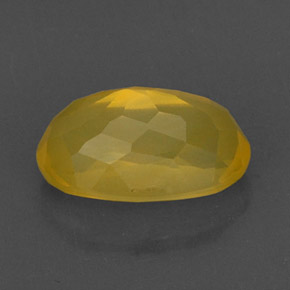Opale di fuoco naturale giallo da 4,83 ct, trasparente, trasparente/traslucido