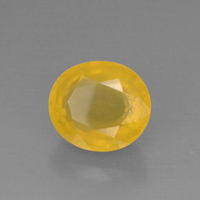 Opale di fuoco naturale arancione da 5,27 ct, trasparente, trasparente/traslucido