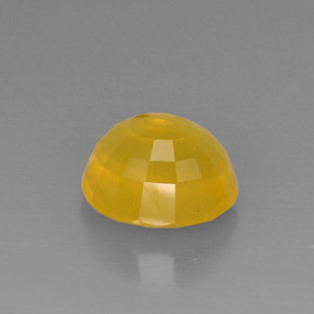 Opale di fuoco naturale arancione da 5,27 ct, trasparente, trasparente/traslucido