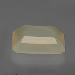 Opale di fuoco naturale arancione da 4,72 ct, trasparente, trasparente/traslucido