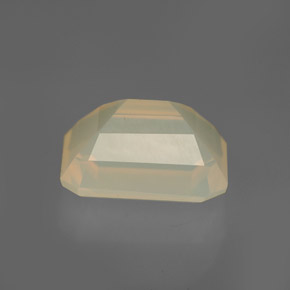 Opale di fuoco naturale arancione da 2,88 ct, trasparente, trasparente/traslucido