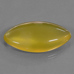 Opale di fuoco naturale giallo da 41,15 ct, marchesa, traslucido