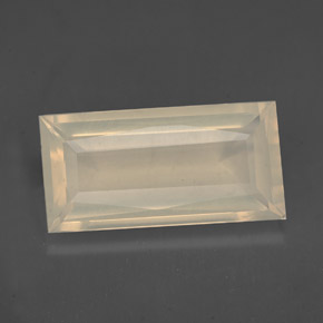Opale di fuoco naturale arancione da 3,68 ct, trasparente, trasparente/traslucido