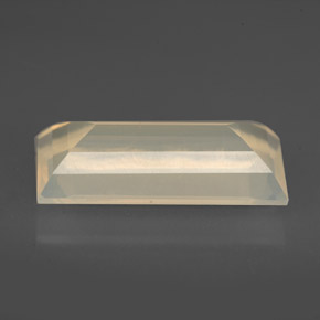 Opale di fuoco naturale arancione da 3,68 ct, trasparente, trasparente/traslucido