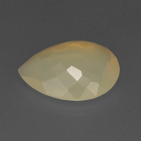 Opale di fuoco naturale arancione da 4,68 ct, trasparente, trasparente/traslucido