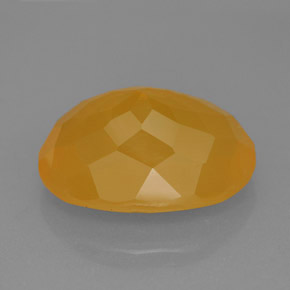 Opale di fuoco Giallo-arancione naturale da 7.98 ct, Trasparente, Trasparente/Traslucido