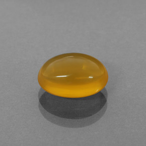Opale di fuoco naturale arancione da 2,62 ct, trasparente, trasparente/traslucido