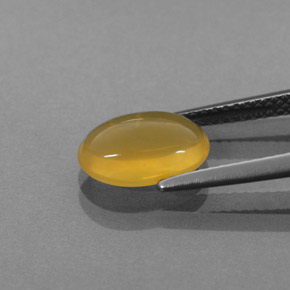 Opale di fuoco naturale arancione da 1,54 ct, trasparente, trasparente/traslucido